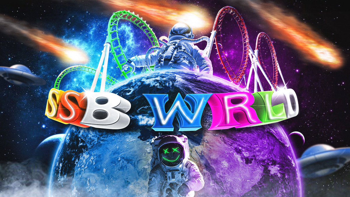 Discovery splash banner for SSB WRLD : NEXT GEN Discord server
