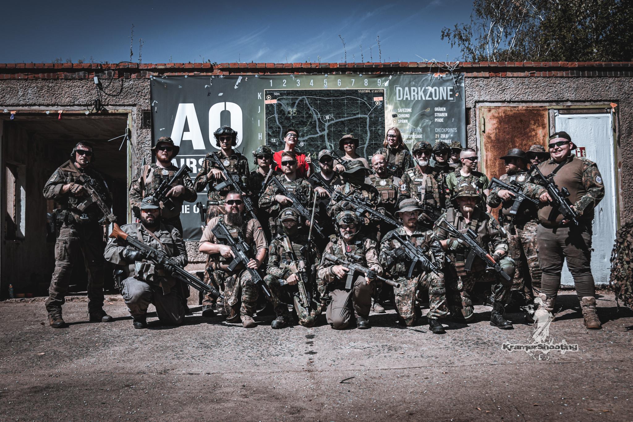 Discovery splash banner for Airsoft Operations Community Discord server