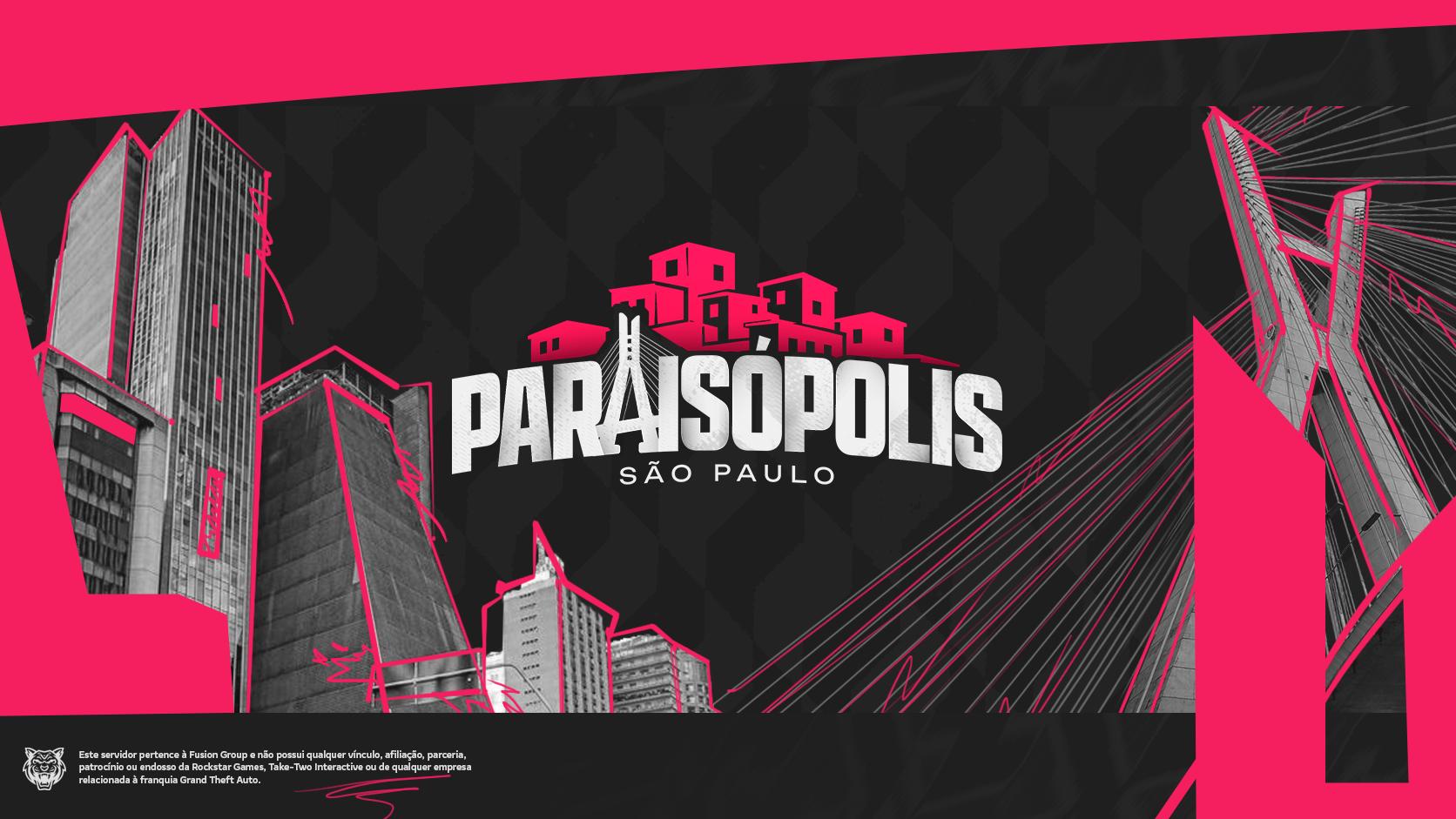 Discovery splash banner for Paraisópolis Roleplay ( 06/07 - 19HRS) Discord server