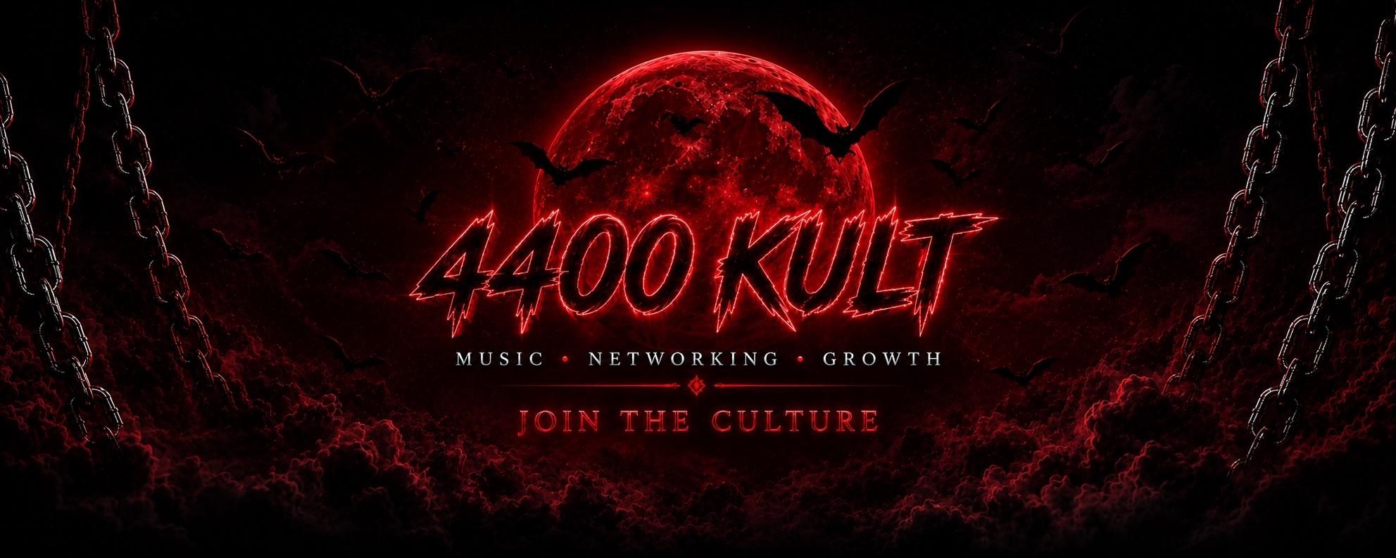 Discovery splash banner for 4400 KULT ðĪ Discord server