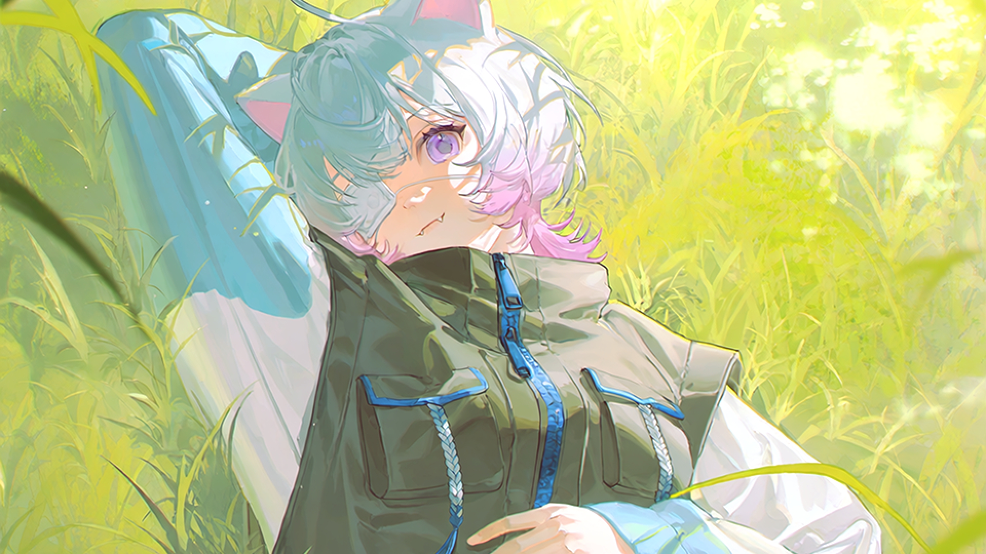Discovery splash banner for PixAI - AI Art Generator for Anime and More Discord server