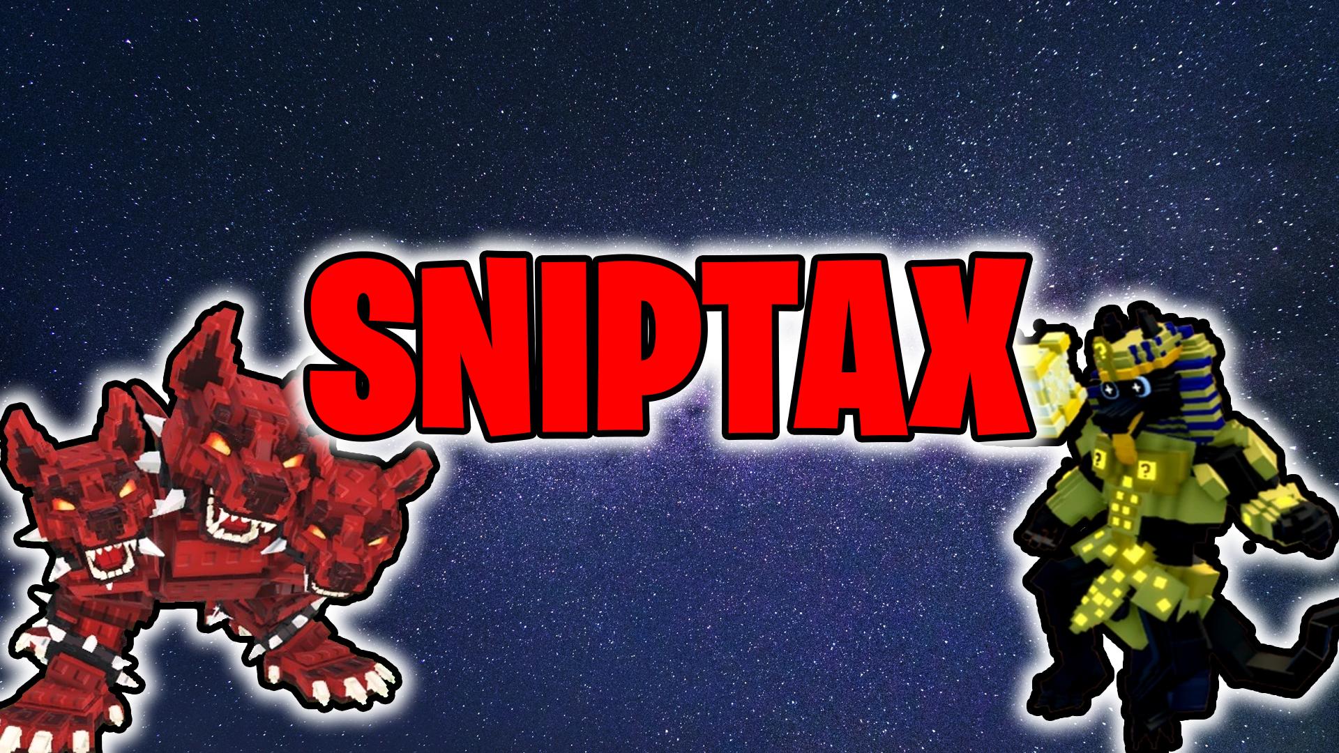 Discovery splash banner for sniptax | Steal a brainrot | roblox trades Discord server