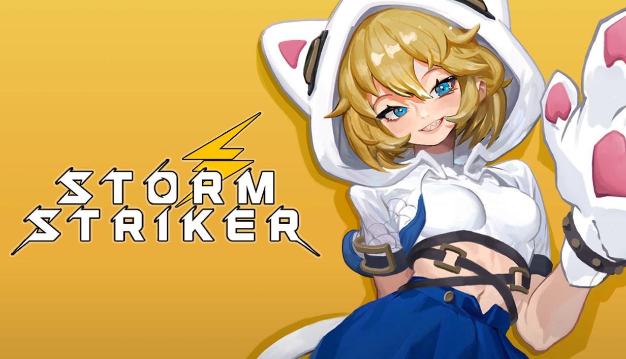 Discovery splash banner for Storm Striker Discord server