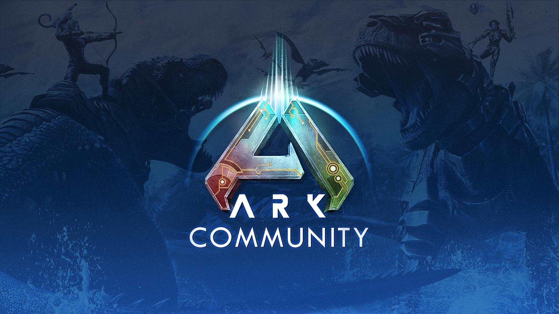 Discovery splash banner for ARK: Ascended Community Discord server