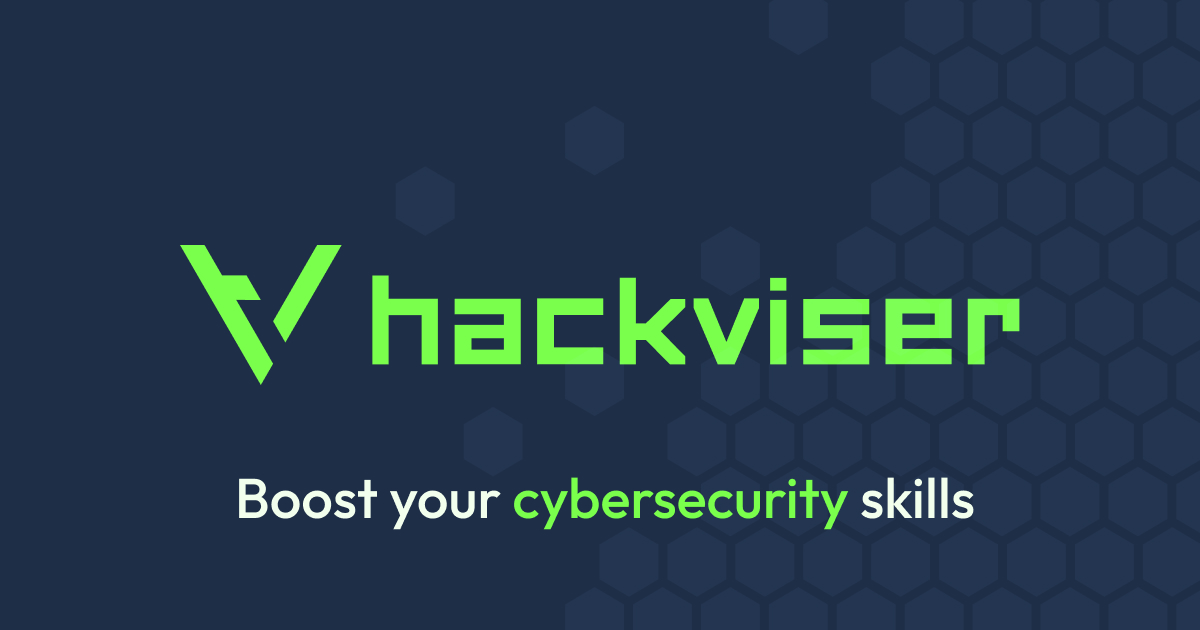 Discovery splash banner for Hackviser Discord server
