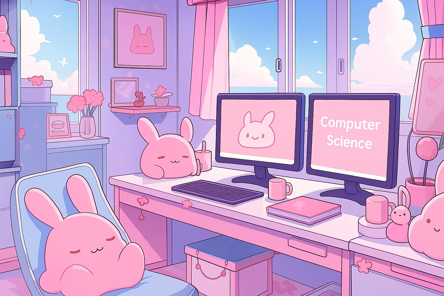 Discovery splash banner for Computer Science Girlies 👩💻 Discord server