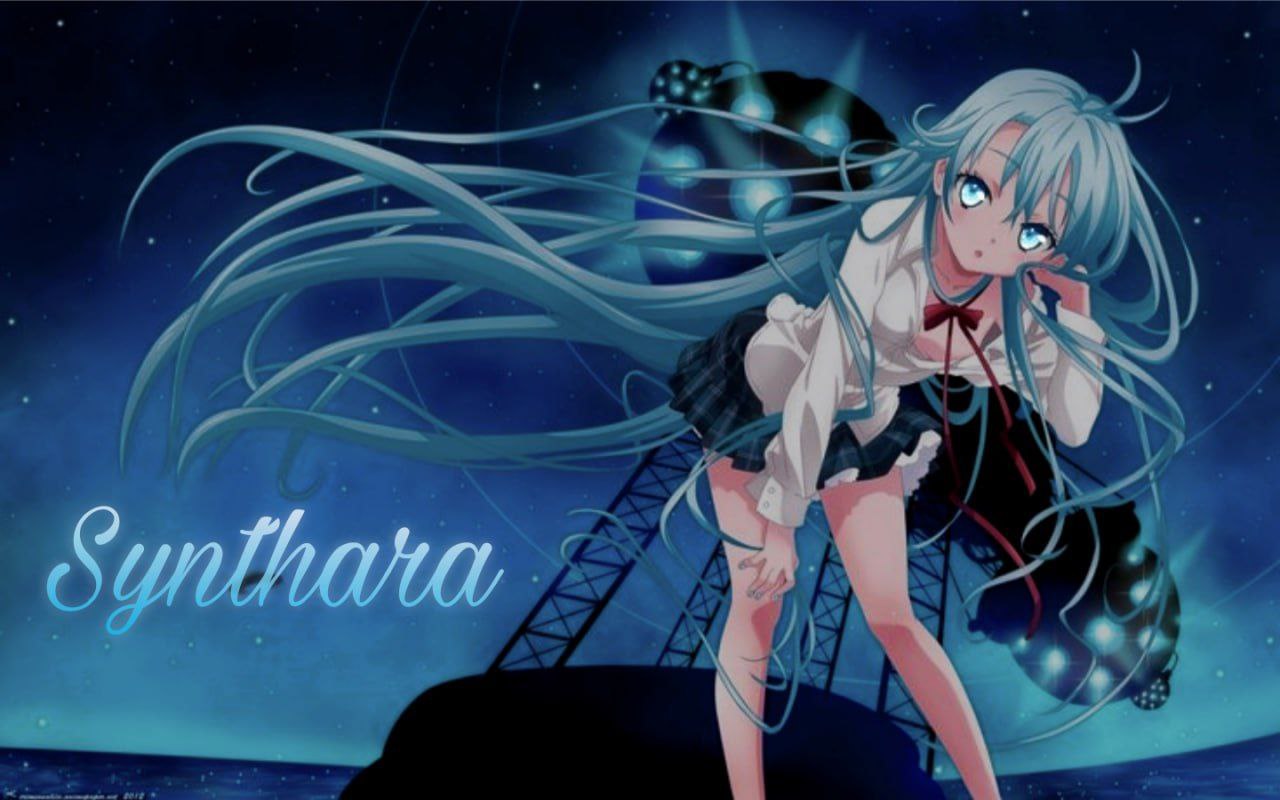 Discovery splash banner for Synthara Discord server