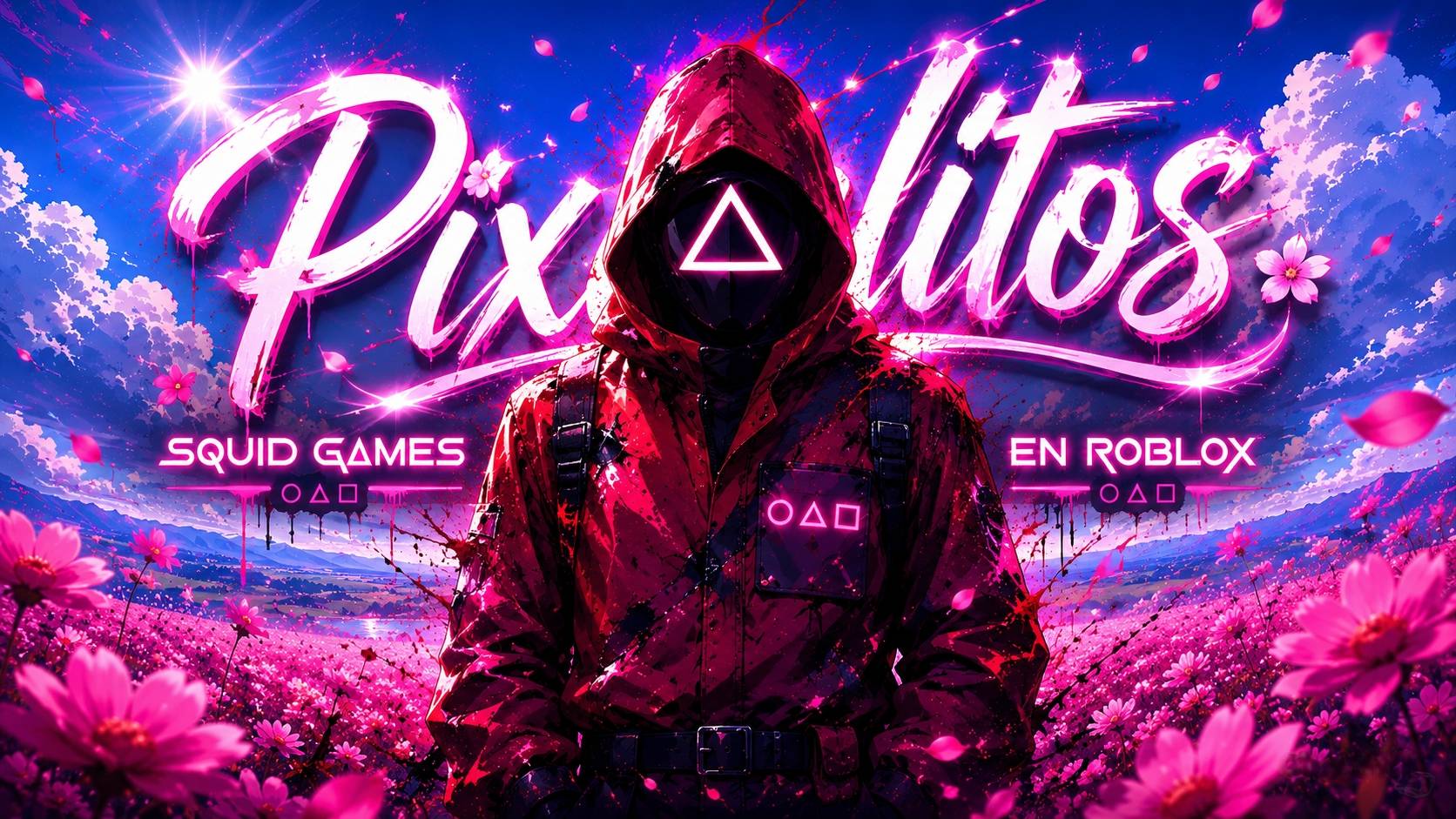Discovery splash banner for 🦑 Pixelitos | SQUID EVENT Discord server