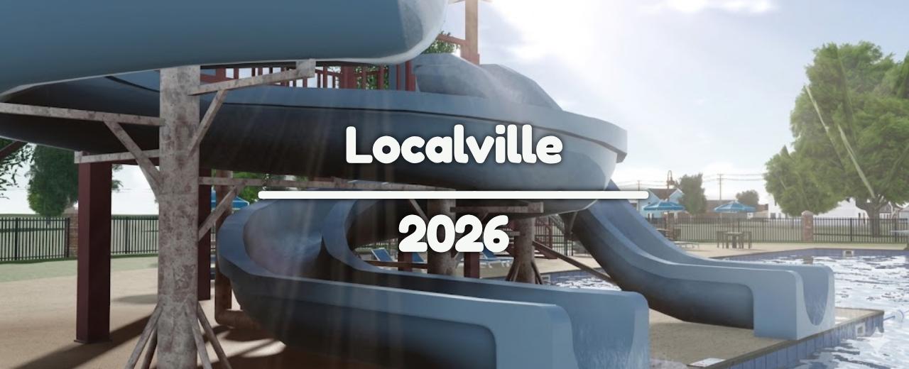Discovery splash banner for 🐬 Localville™ Discord server