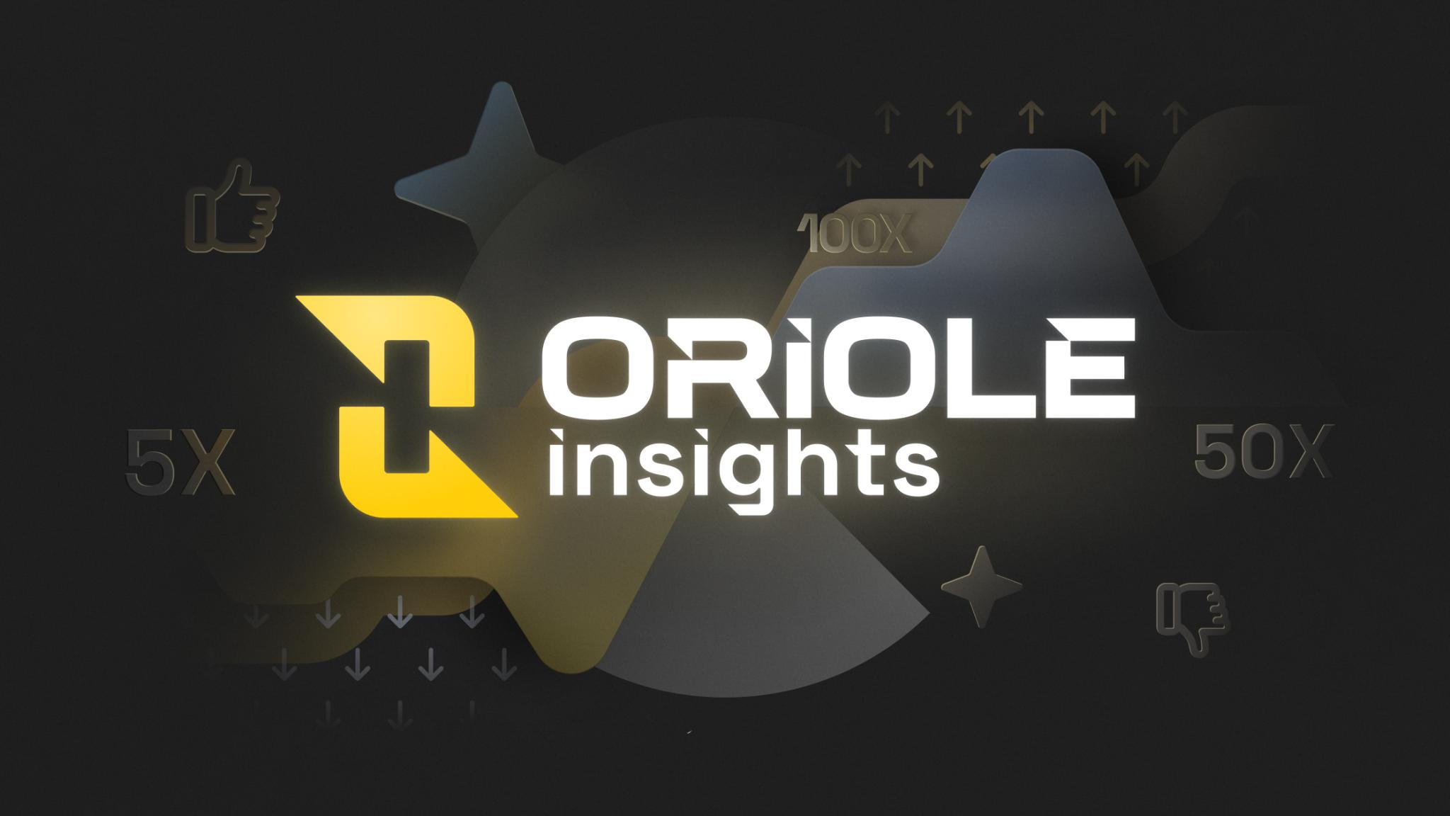 Discovery splash banner for Oriole Insights Discord server