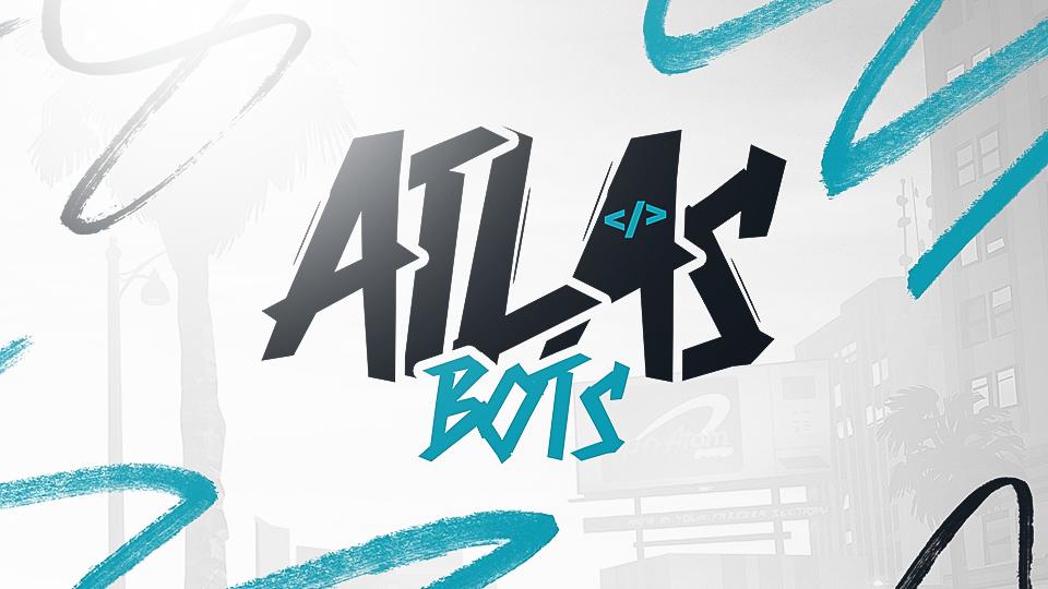 Discovery splash banner for Atlas Bots #2k 2026 Discord server