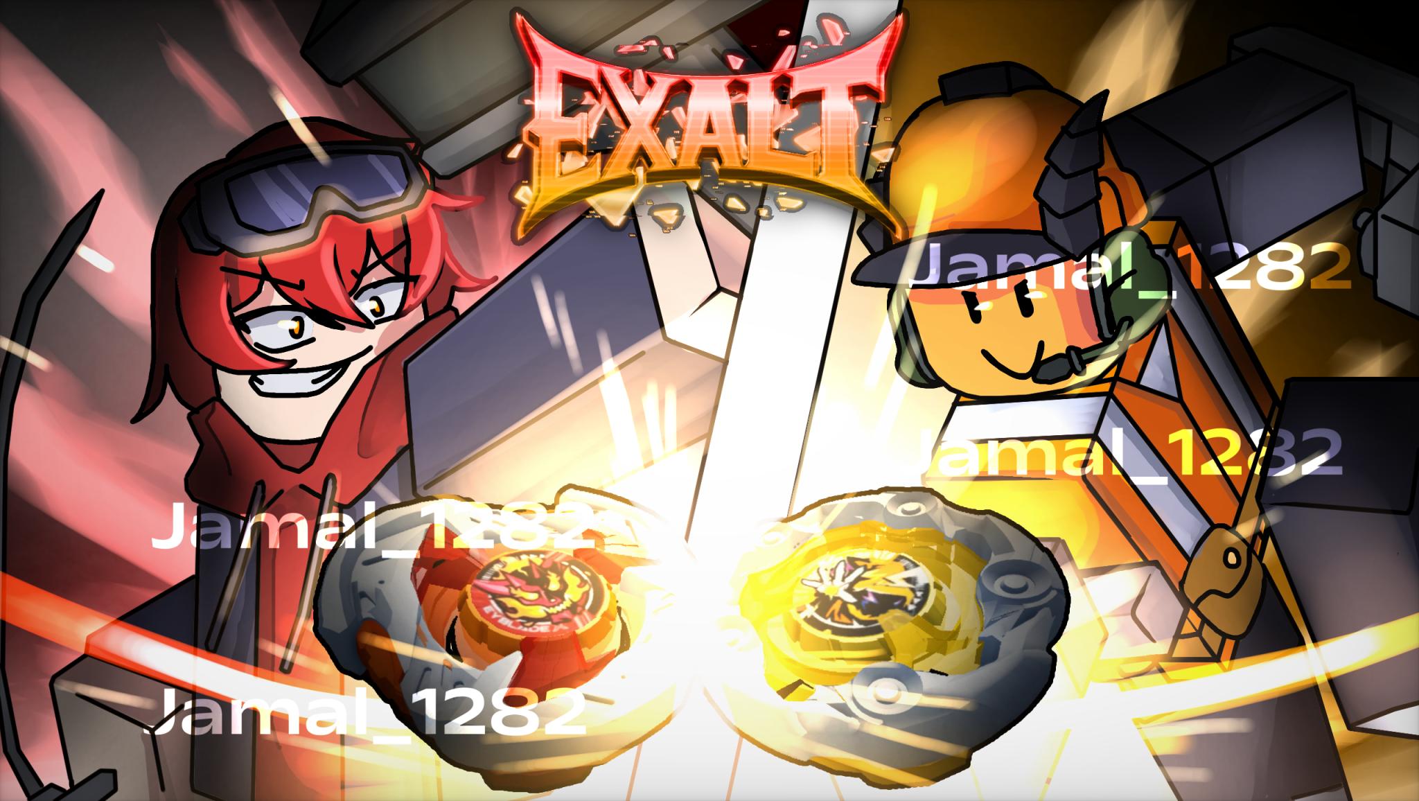 Discovery splash banner for Exalt Official Server Discord server