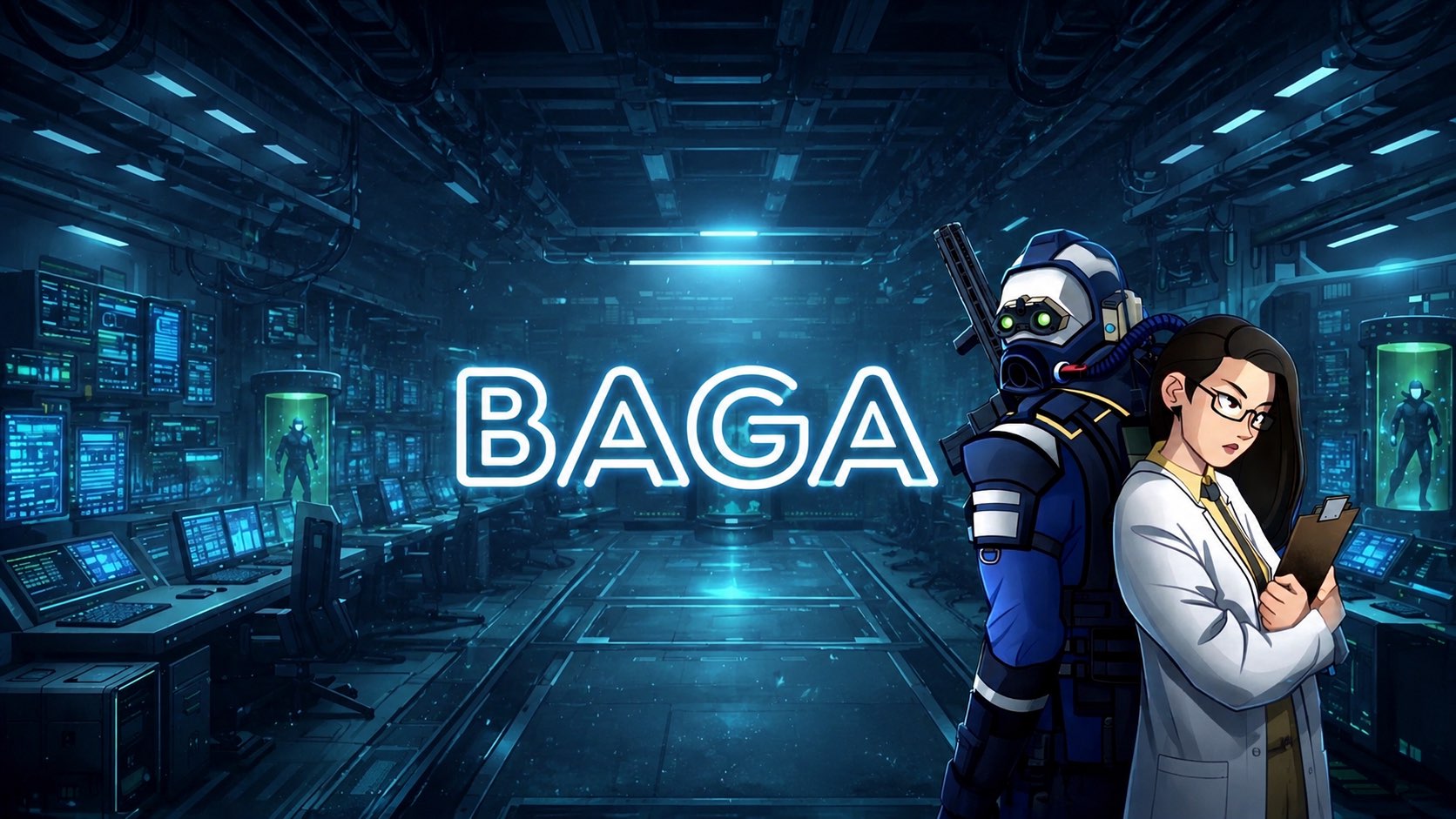 Discovery splash banner for baga project Discord server