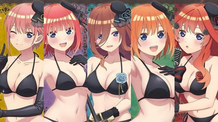 Discovery splash banner for The Quintessential Quintuplets Official Discord server
