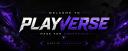 Discovery splash banner for PlayVerse Discord server