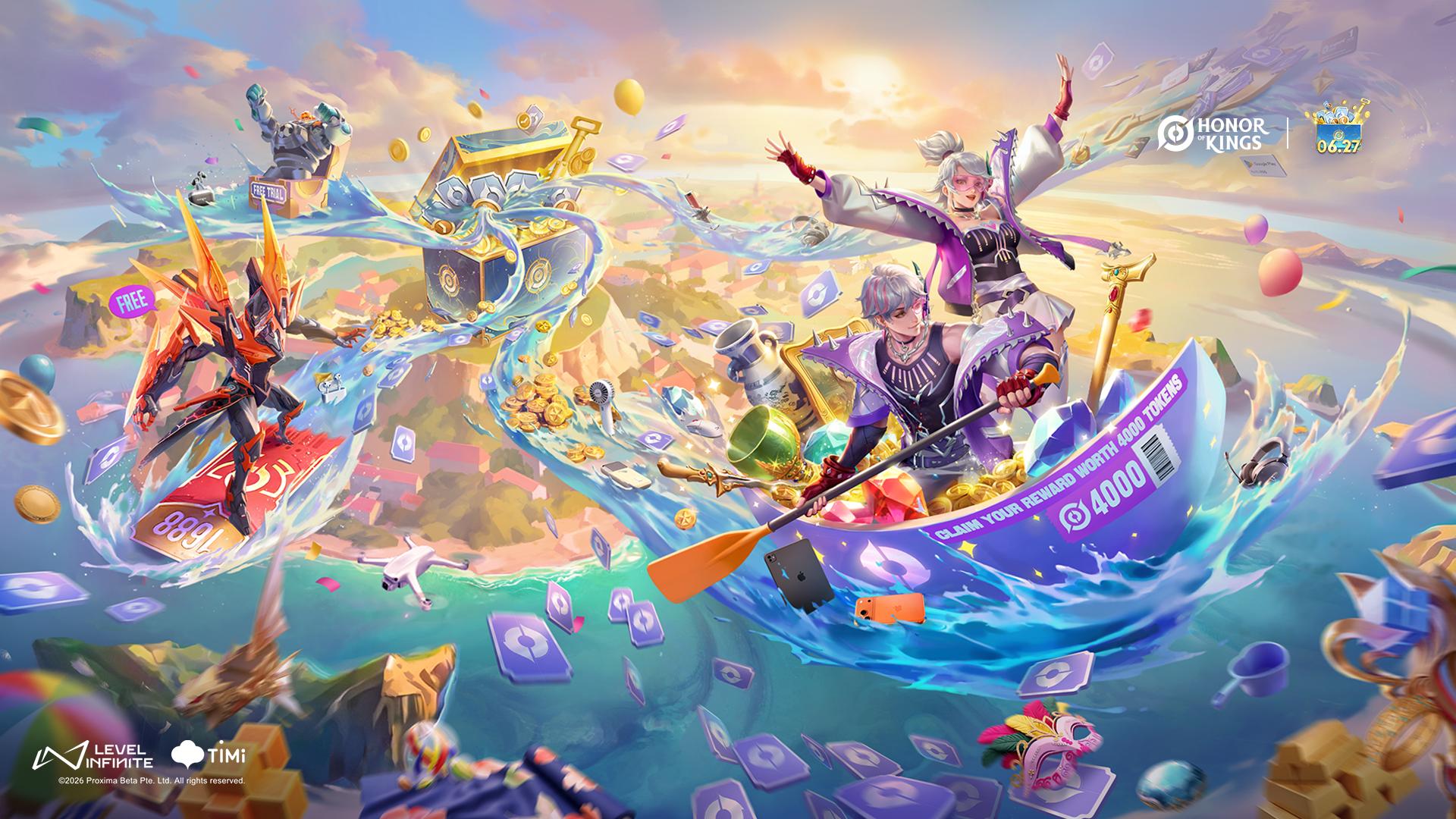 Discovery splash banner for Honor of Kings Europe Discord server