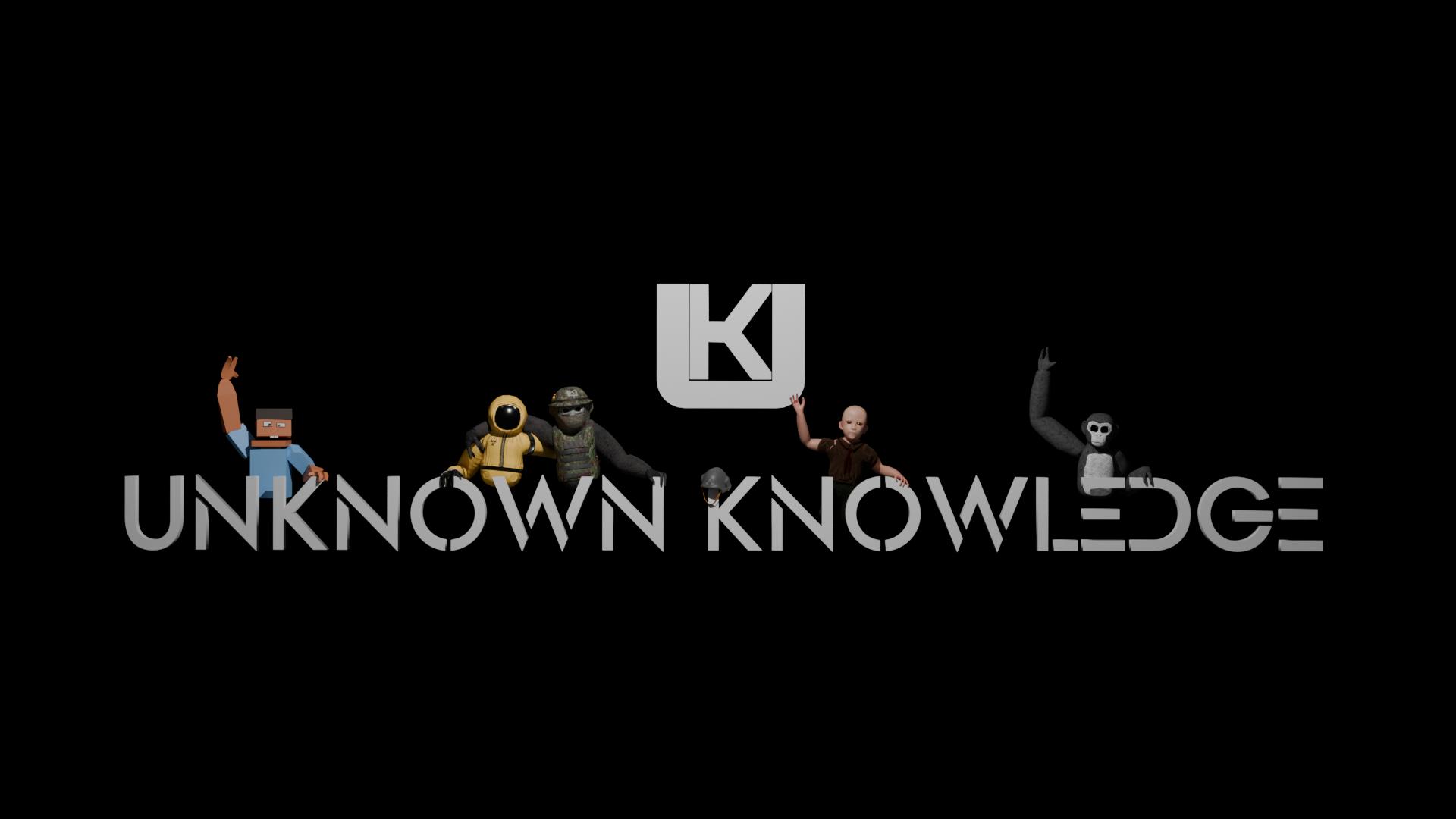 Discovery splash banner for Unknown Knowledge © Discord server