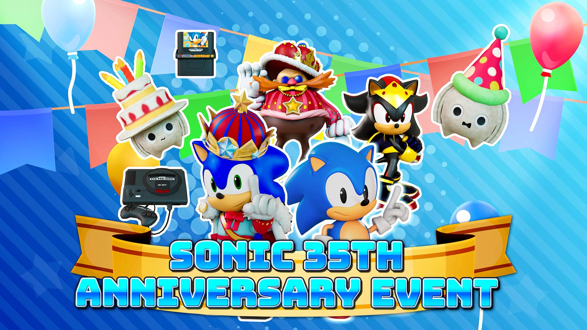 Discovery splash banner for Sonic Rumble Party Discord server