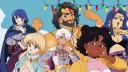 Discovery splash banner for Unofficial Fields of Mistria Discord server