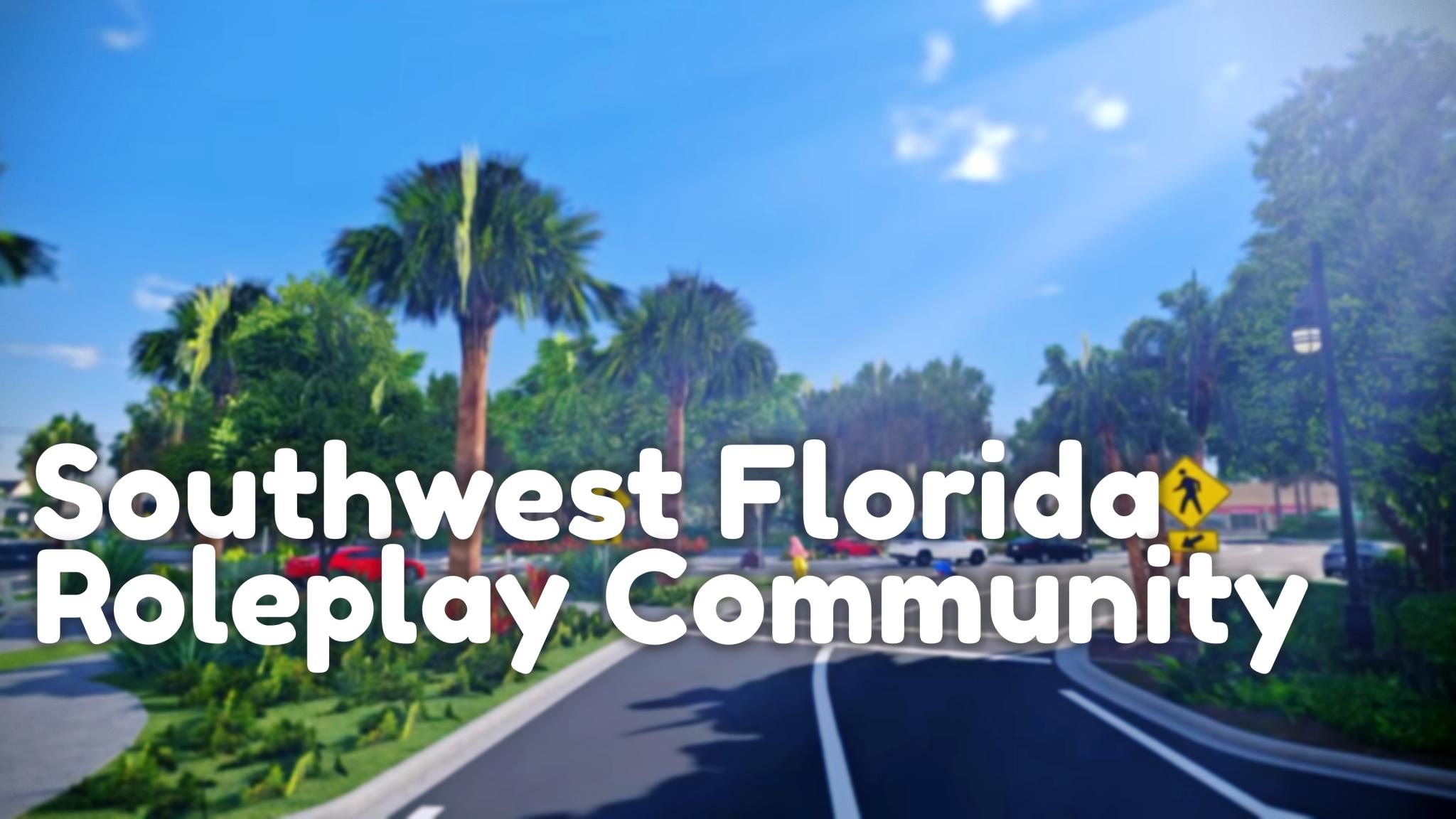 Discovery splash banner for Southwest Florida Roleplay Community Discord server