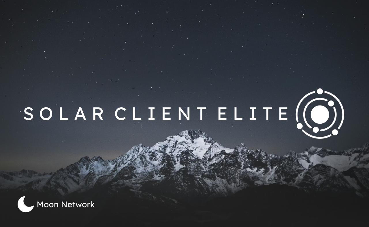 Discovery splash banner for Solar Client Elite Discord server