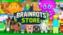 Discovery splash banner for Brainrots Store | Roube um Brainrot | Fuja do Tsunami | Steal a Brainrot Discord server