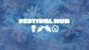 Discovery splash banner for Festival Hub Discord server