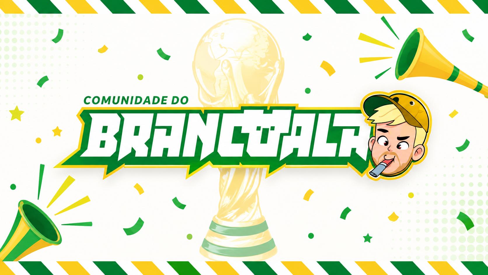 Discovery splash banner for Comunidade Brancoala Discord server