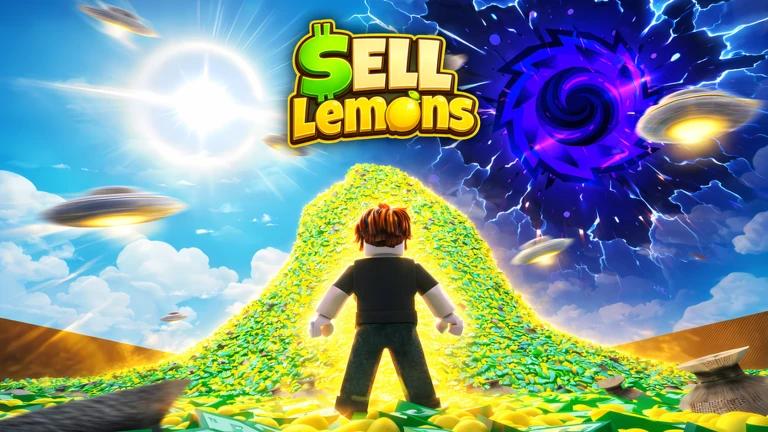Discovery splash banner for Sell lemons Discord server