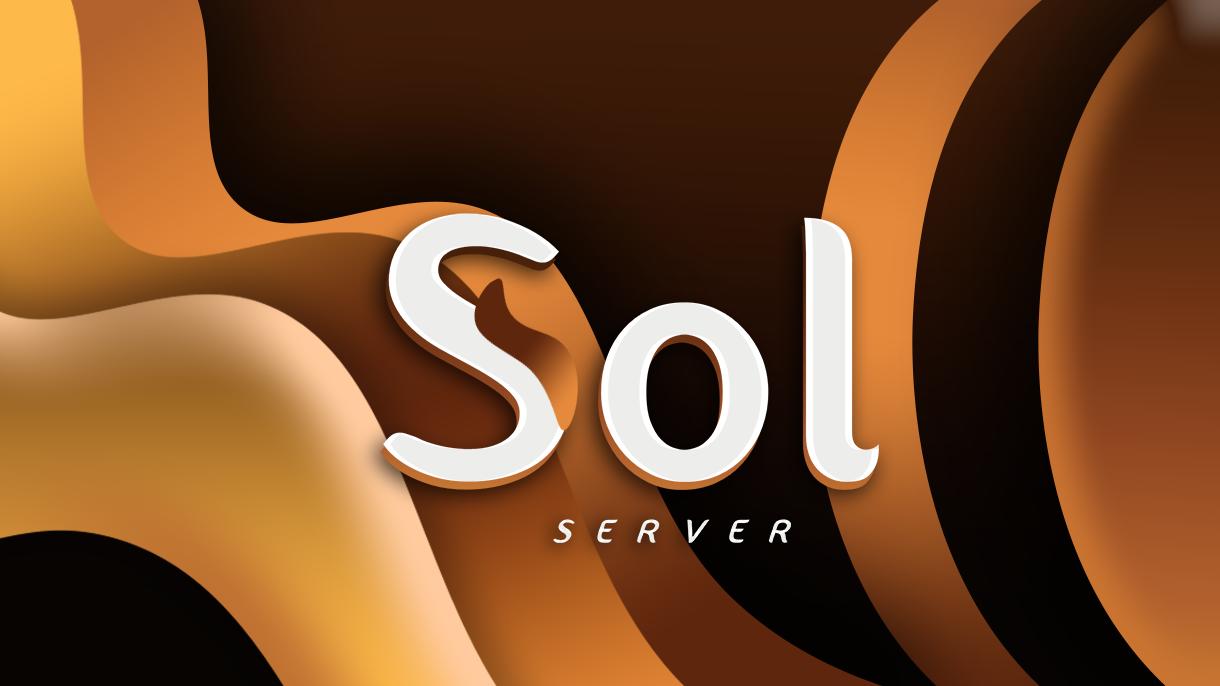 Discovery splash banner for Sol Discord server
