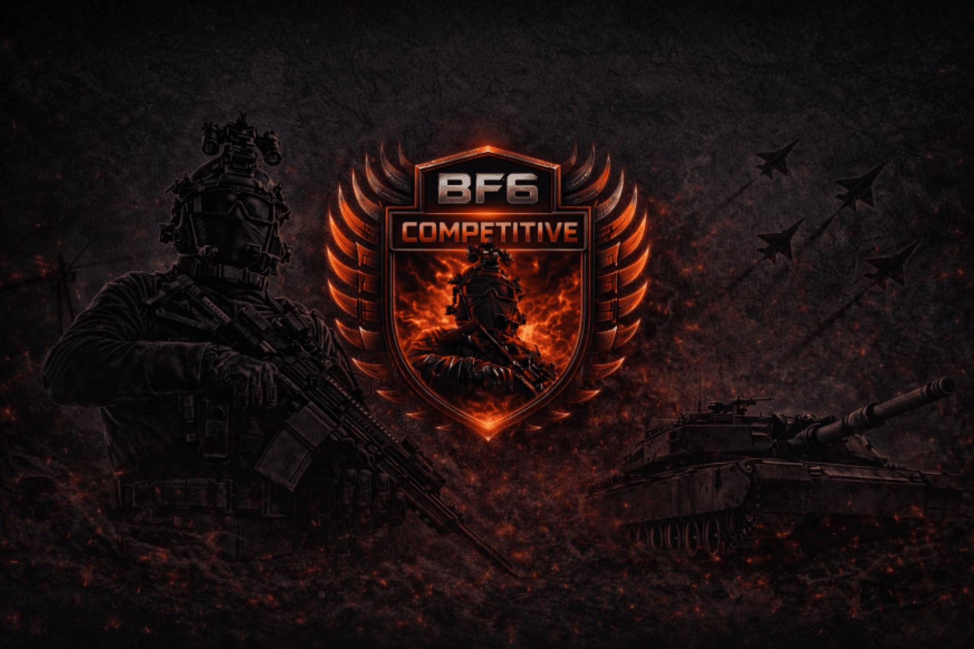 Discovery splash banner for BF6 Competitive Discord server