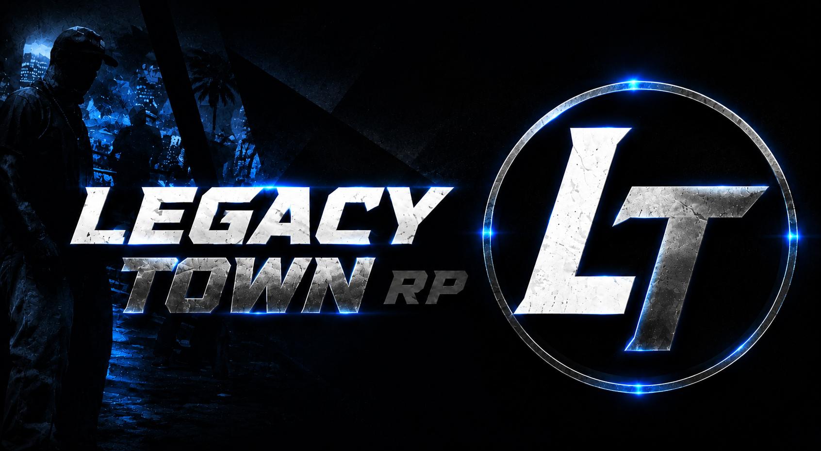 Discovery splash banner for Legacy Town™ Discord server