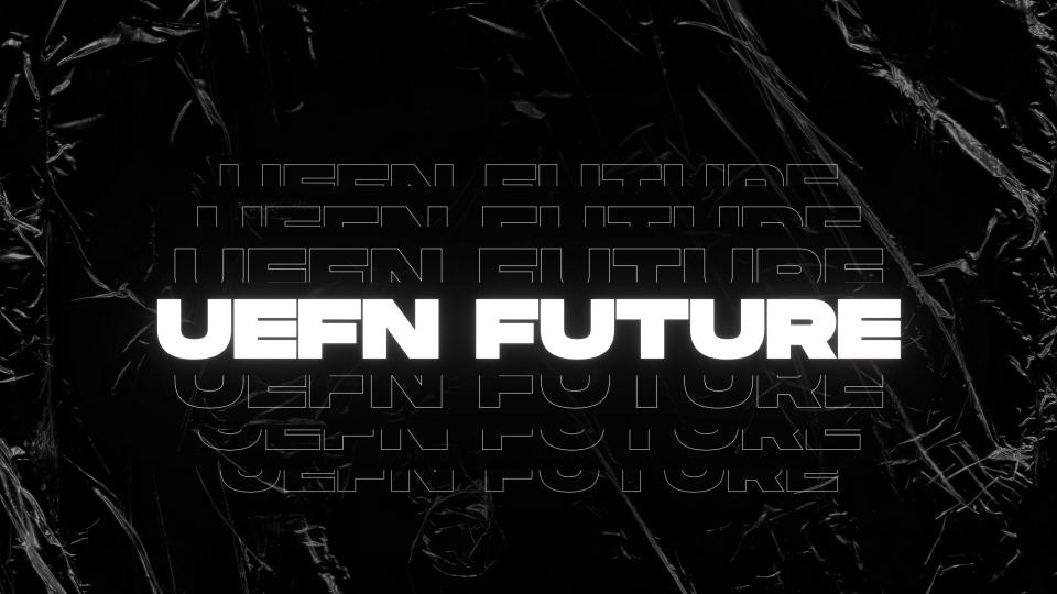 Discovery splash banner for UEFN FUTURE Discord server