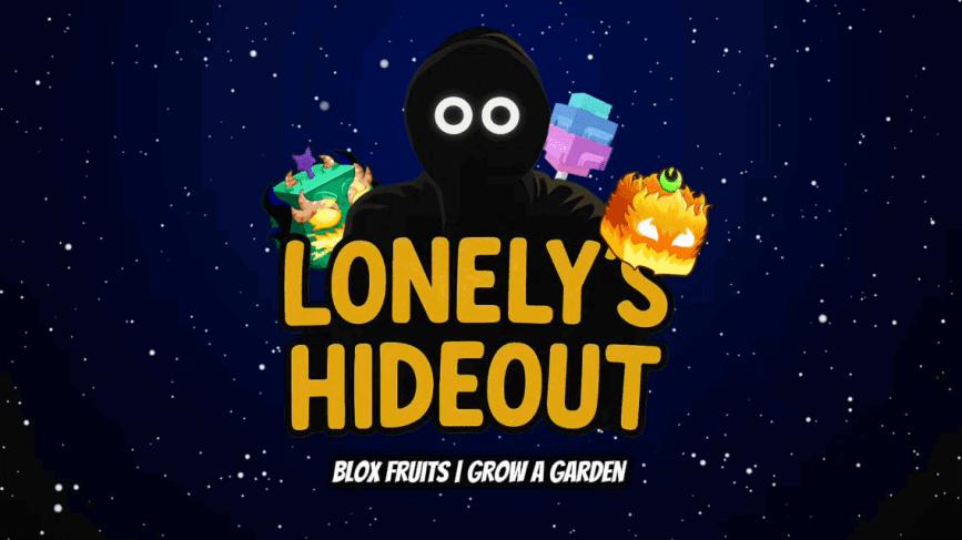 Discovery splash banner for Lonely's Hideout | Sailor Piece | Bloxfruits | Steal A Brainrot Discord server