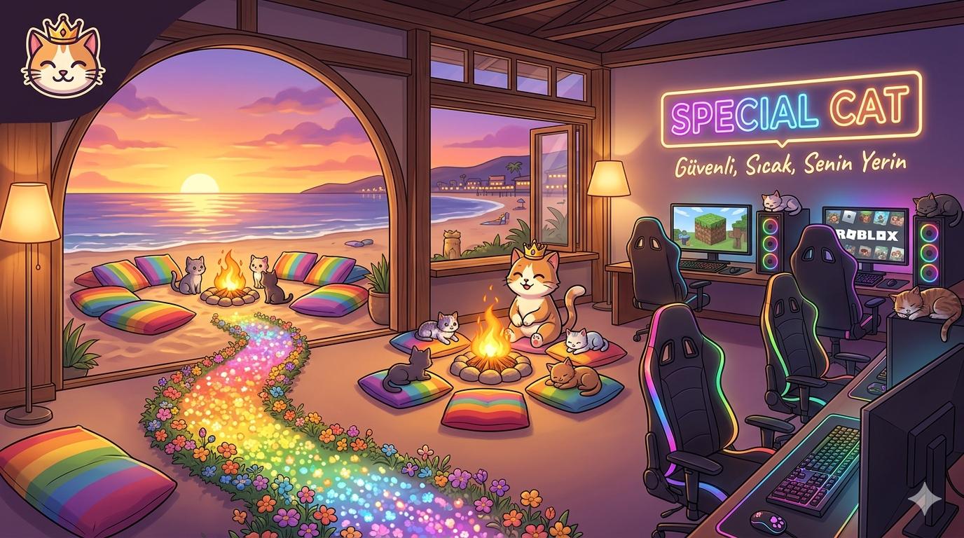 Discovery splash banner for 𓆩✧𓆪 Special Cat Discord server
