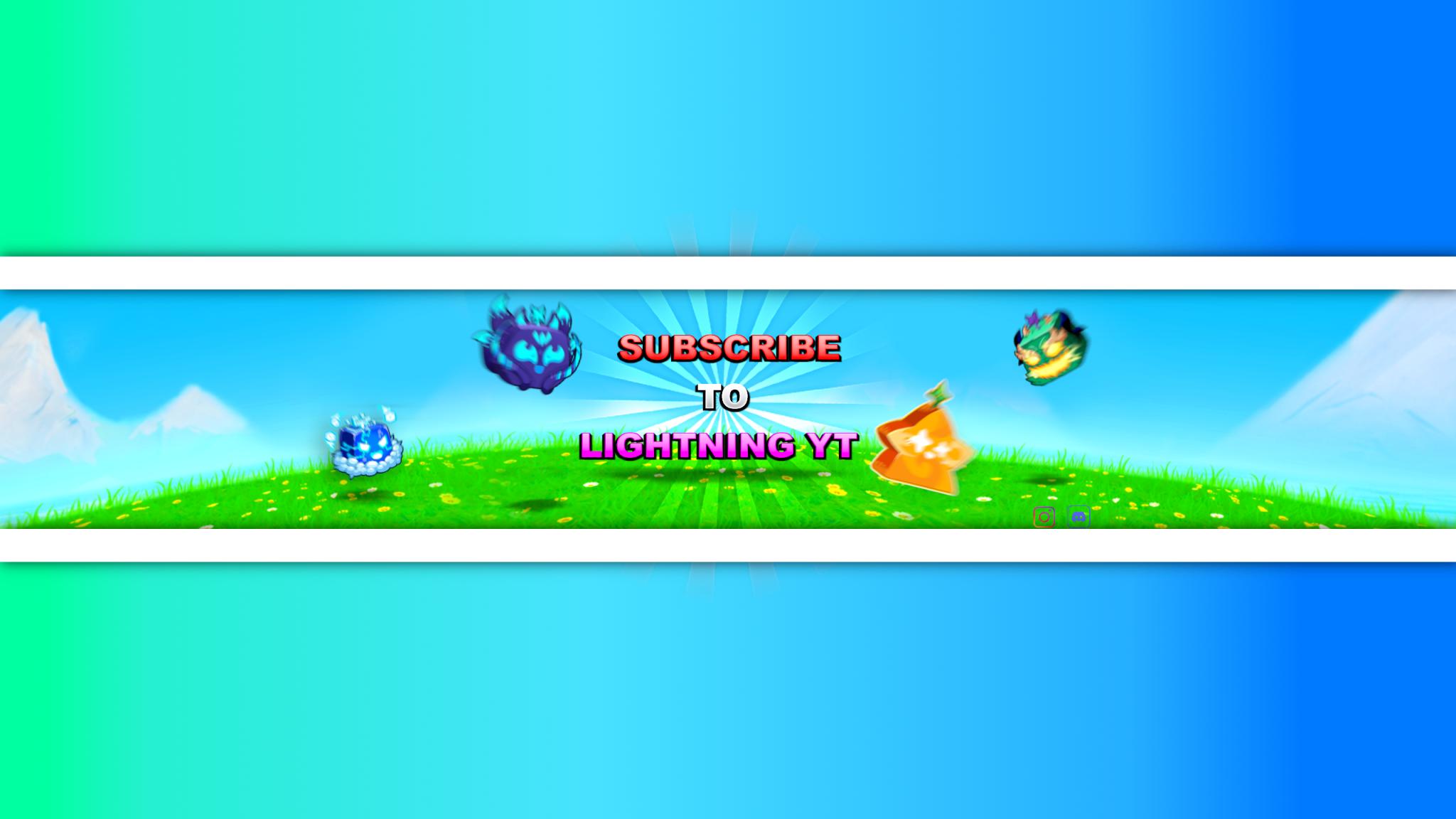 Discovery splash banner for LIGHTNING YT Discord server