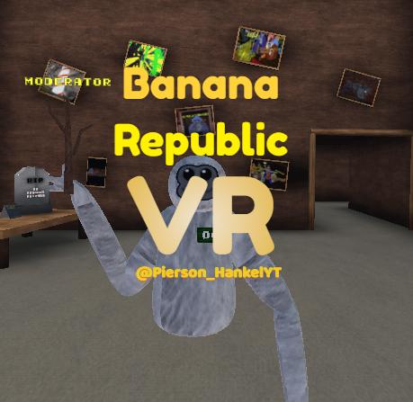 Discovery splash banner for Banana Republic VR (RE-RELEASING ON APPLAB) Discord server