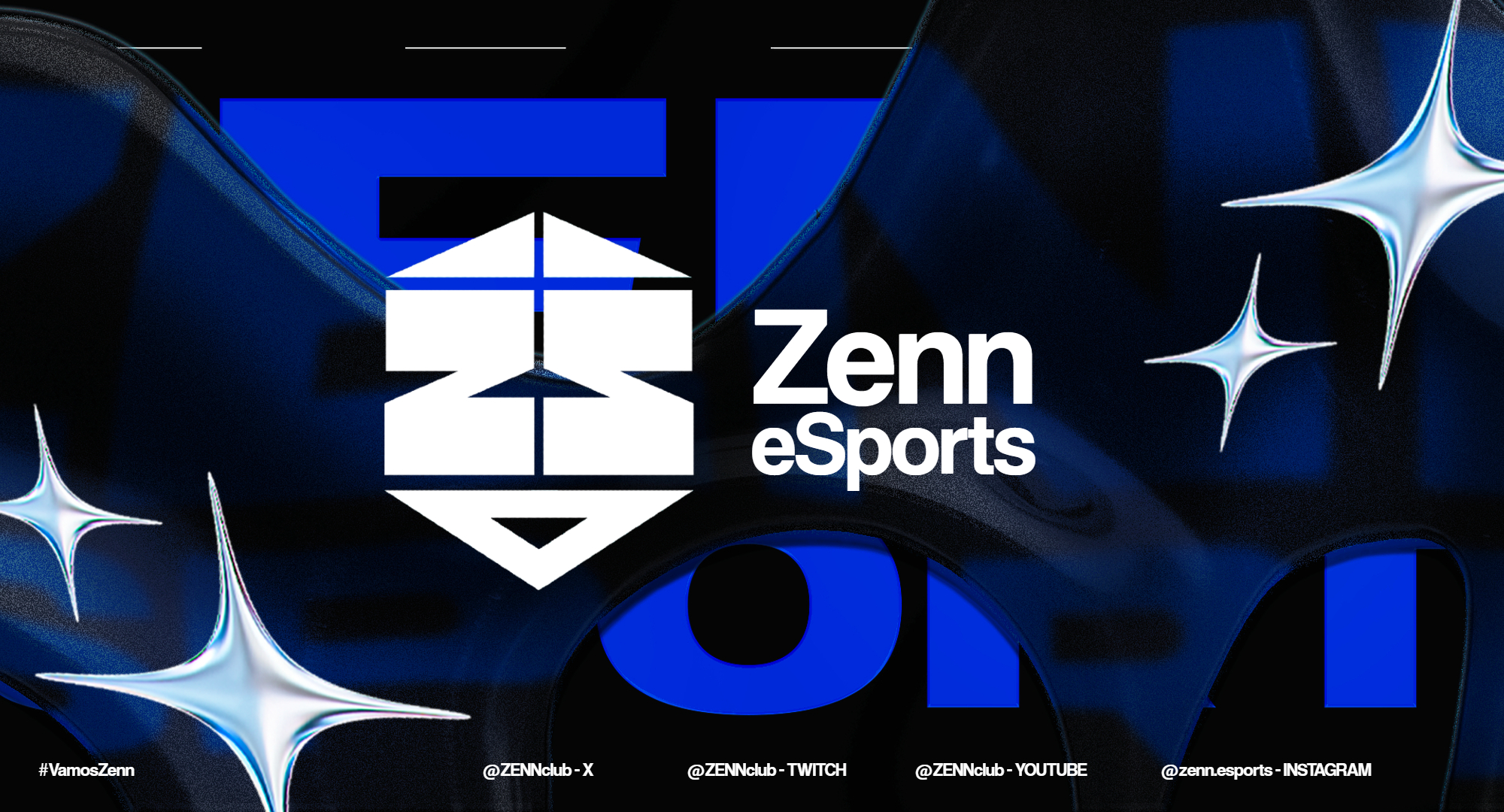 Discovery splash banner for Zenn eSports | 2026 Discord server
