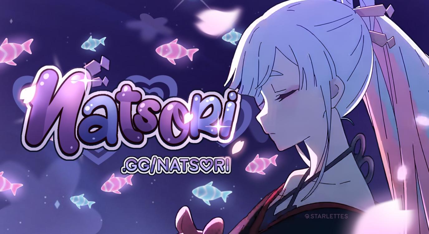 Discovery splash banner for ⪩ ໋ 🌂 ʚ Natsori #roadto10k﹒Decor﹒Giveaways﹒Social Discord server