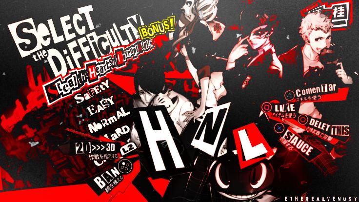 Discovery splash banner for P5. Haneul Discord server
