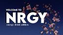 Discovery splash banner for Energy drink addicts Discord server