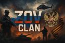 Discovery splash banner for ZOV Clan Discord server