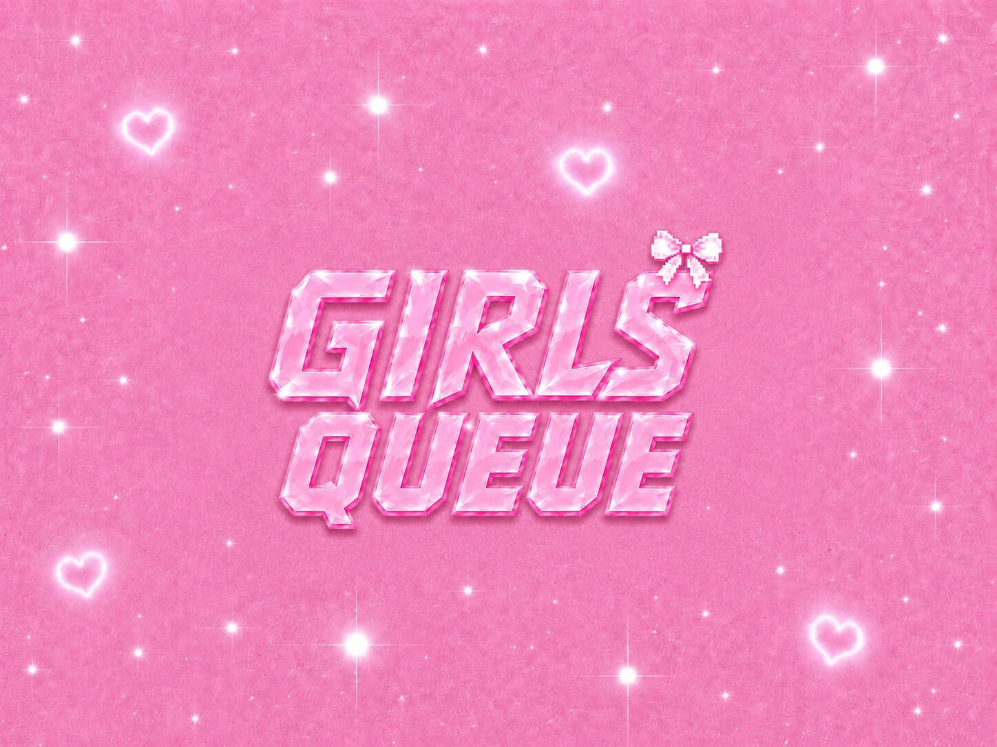 Discovery splash banner for Marvel Rivals Girls | Girls Queue Discord server
