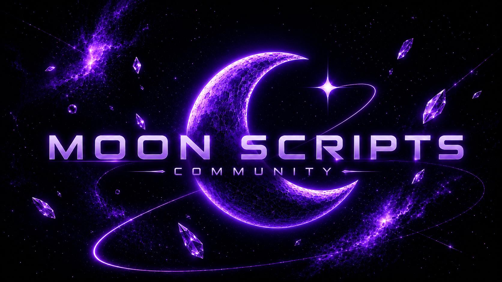 Discovery splash banner for Moon Scripts™ Discord server