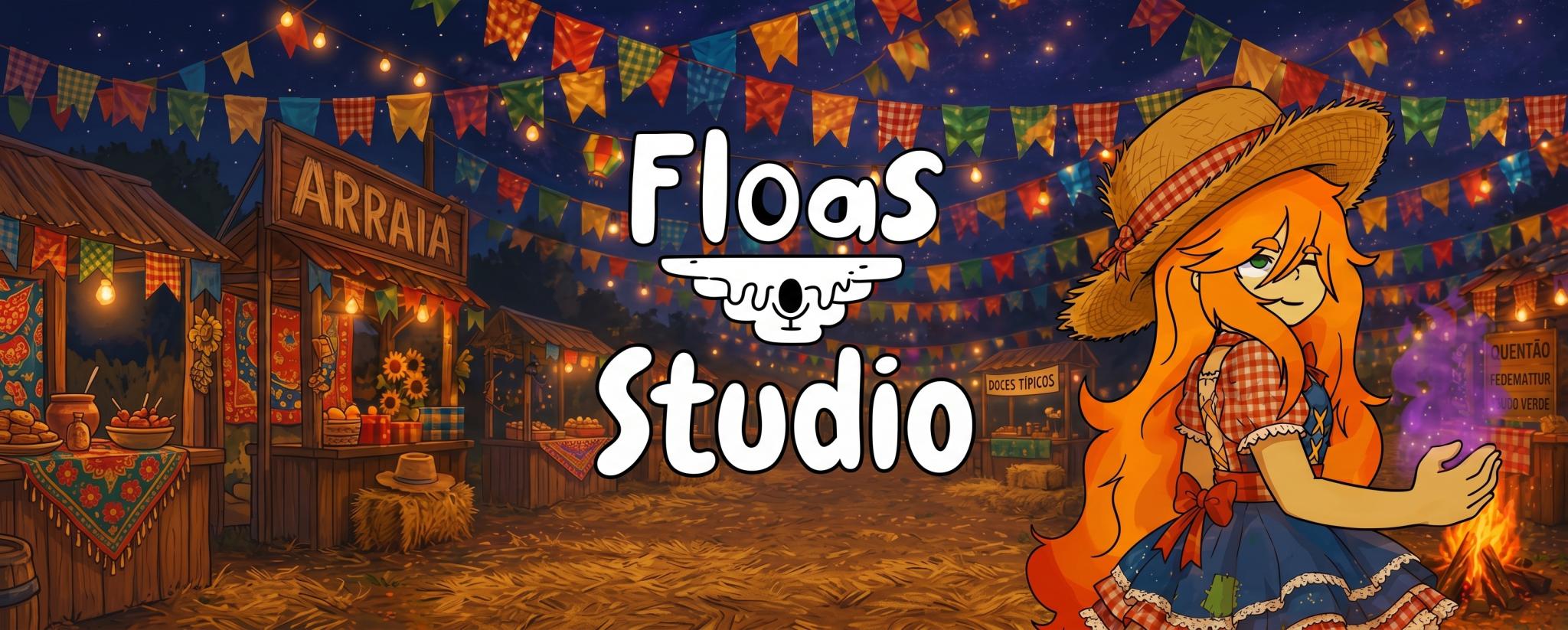 Discovery splash banner for Floas Studio Discord server