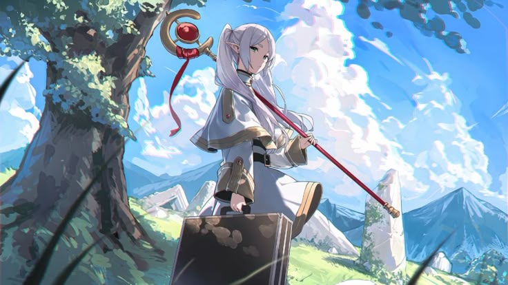 Discovery splash banner for Frieren Tales Discord server