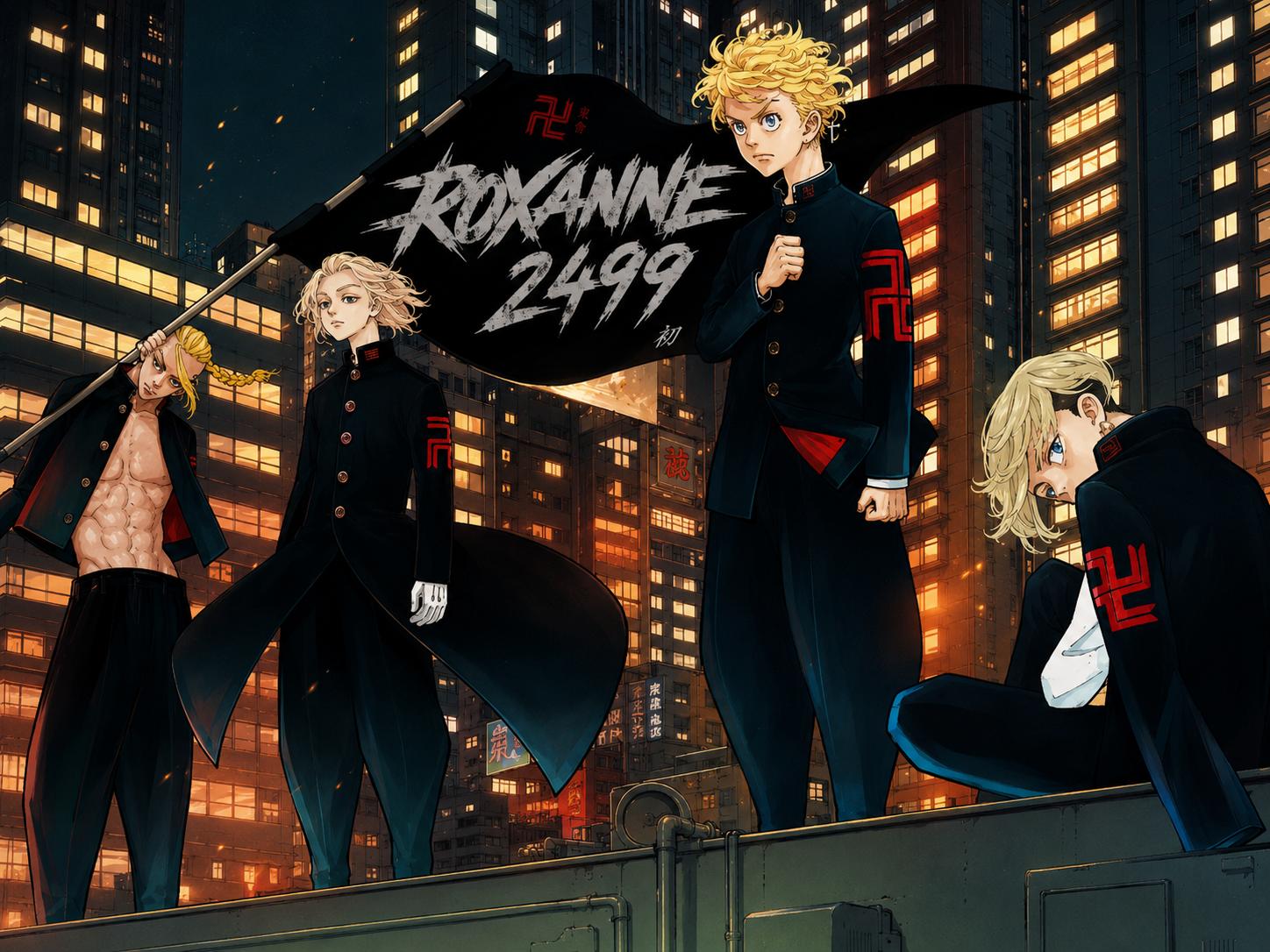 Discovery splash banner for Roxanne 2499 Discord server