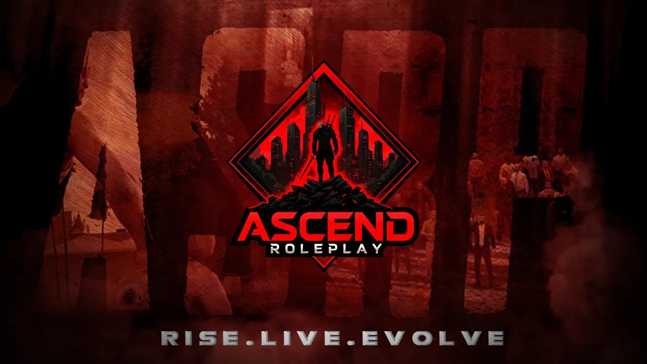 Discovery splash banner for Ascend Roleplay Discord server