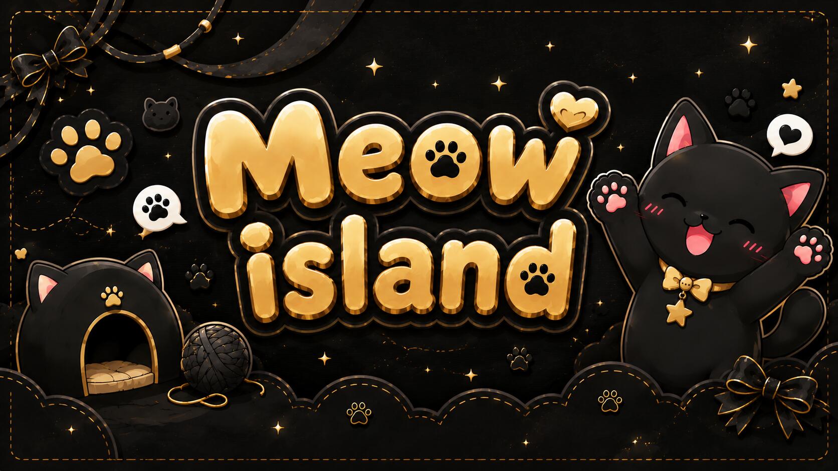 Discovery splash banner for Meow Island ★ Discord server