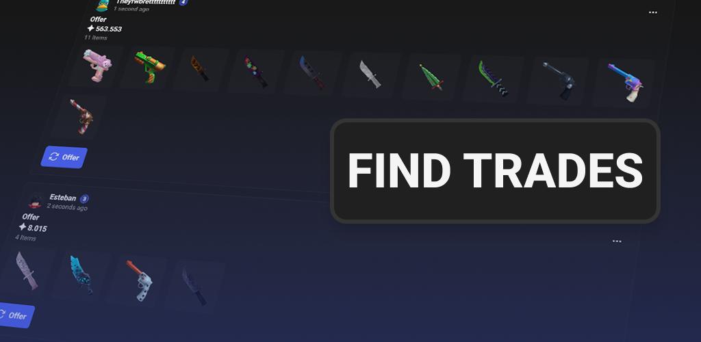 Discovery splash banner for MM2 Trading Server Discord server
